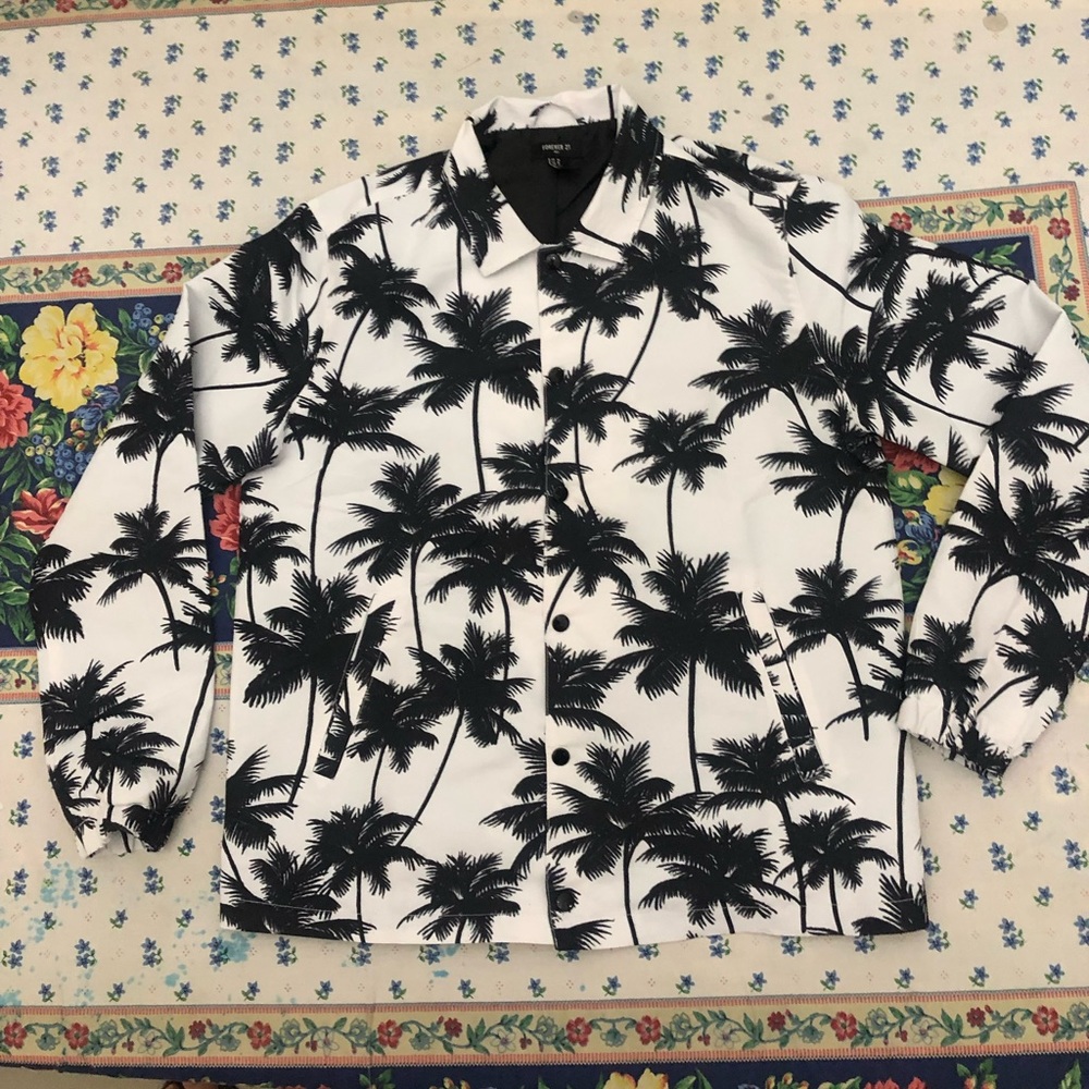 Hawaiian windbreaker jacket